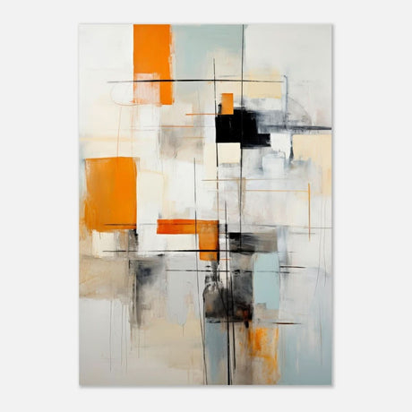 Da Vinci Abstract Wall Art - Aluminum Print - 70x100 cm / 28x40″ - 