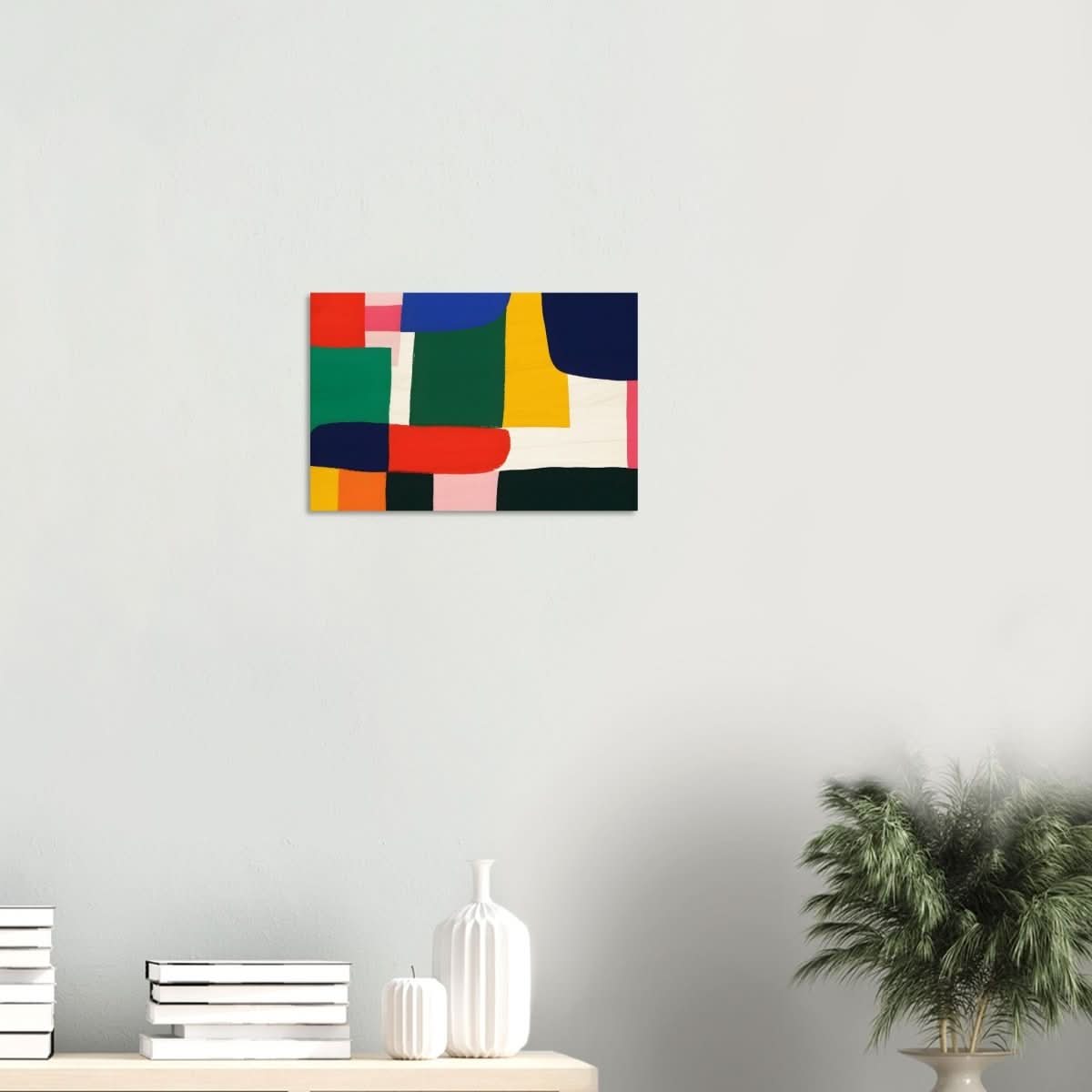 Da Vinci Abstract Wall Art - Wood Prints - 30x45 cm / 12x18″ - 10 mm
