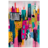 Da Vinci Abstract Wall Art - Brushed Aluminum Print - 30x45 cm / 12x18″ - 