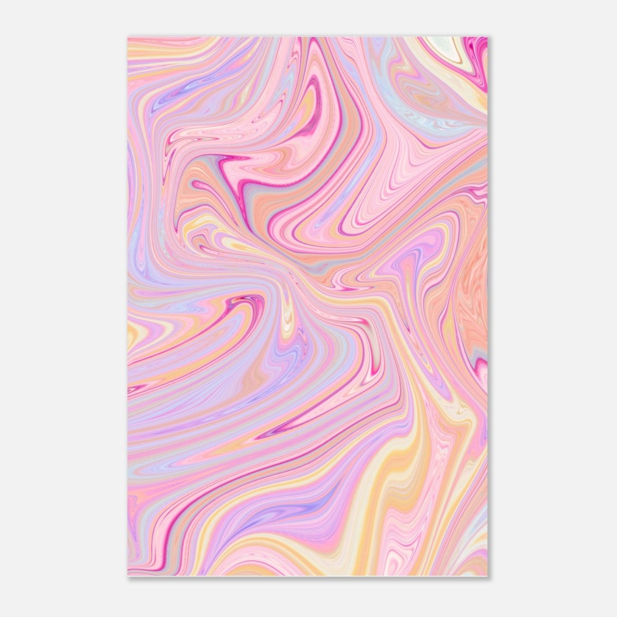 Da Vinci Abstract Wall Art - Aluminum Print - 50x75 cm / 20x30″ - 