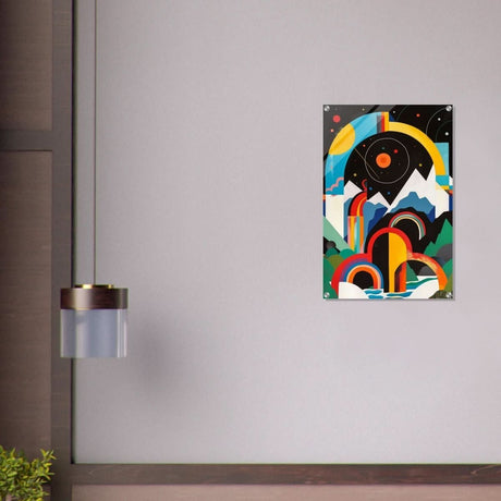 Da Vinci Abstract Wall Art - Acrylic Print - 50x75 cm / 20x30″ - 