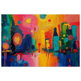 Da Vinci Abstract Wall Art - Wood Prints - 50x75 cm / 20x30″ - 20 mm