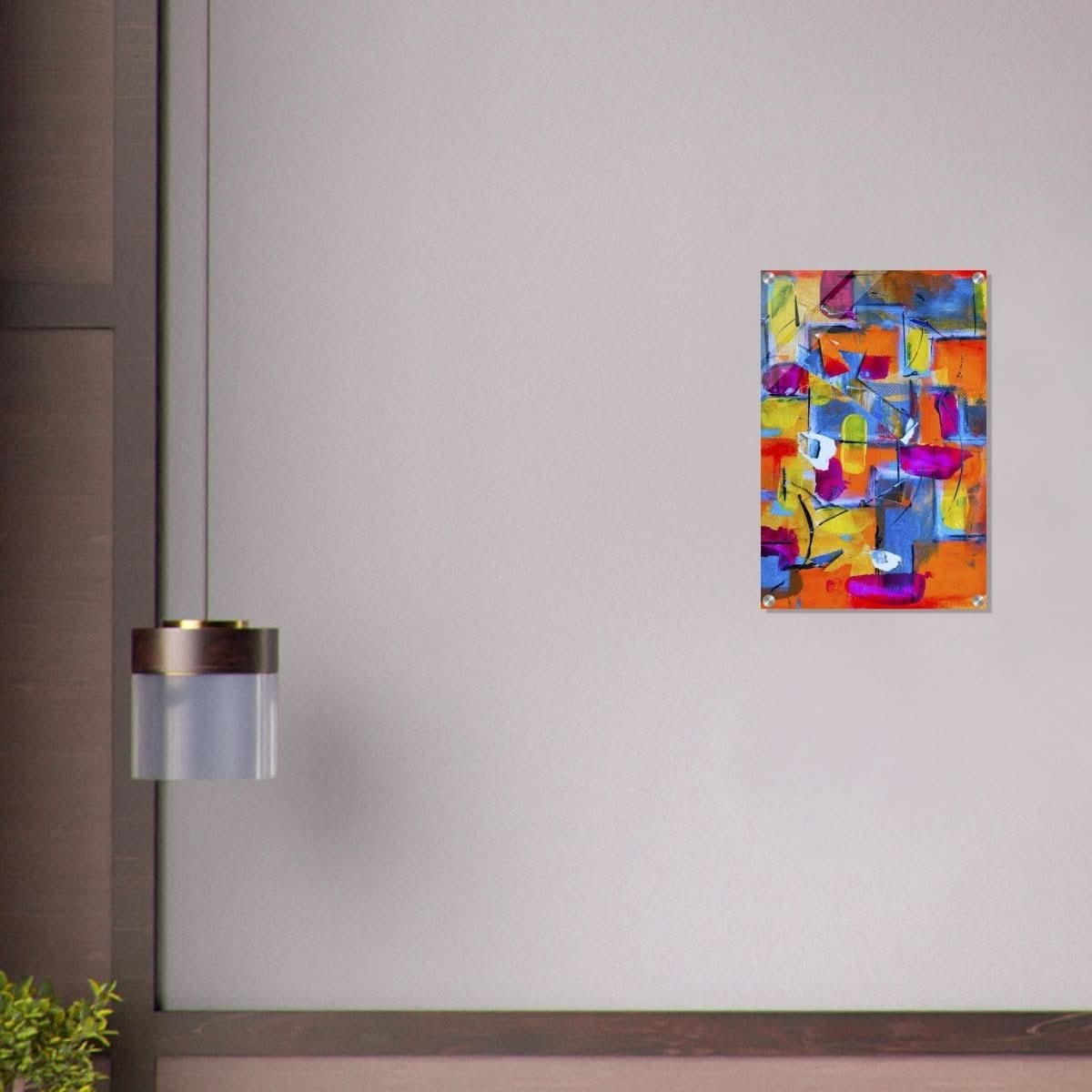 Da Vinci Abstract Wall Art - Acrylic Print - 40x60 cm / 16x24″ - 