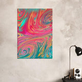 Da Vinci Abstract Wall Art - Wood Prints - 70x100 cm / 28x40″ - 10 mm
