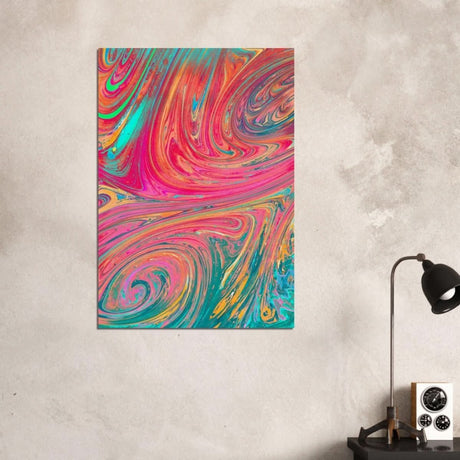 Da Vinci Abstract Wall Art - Wood Prints - 70x100 cm / 28x40″ - 10 mm