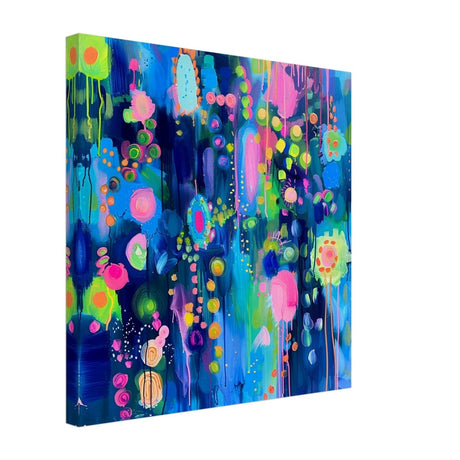 Da Vinci Abstract Wall Art - Canvas - 50x50 cm / 20x20″ - Thick