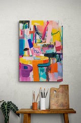 Da Vinci Abstract Wall Art - Aluminum Print - 40x60 cm / 16x24″ - 