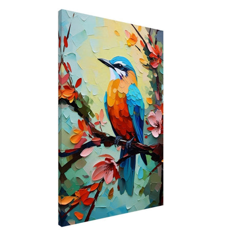 Da Vinci Animal Kingdom Art Wall art print | Kingfisher - Canvas - 60x90 cm / 24x36″ - 