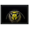 Da Vinci Animal Kingdom Art Wall art print - Framed Canvas - 40x60 cm / 16x24″ - Black frame