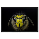 Da Vinci Animal Kingdom Art Wall art print - Framed Canvas - 60x90 cm / 24x36″ - Black frame