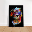 Da Vinci Animal Kingdom Wall art print collection | Dog painting print | Contemporary Art - Brushed Aluminum Print - 70x100 cm / 28x40″ - 