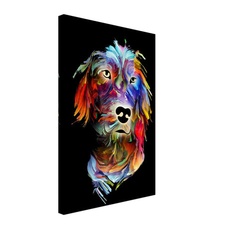 Da Vinci Animal Kingdom Wall art print collection | Dog painting print | Contemporary Art - Canvas - 40x60 cm / 16x24″ - Thick
