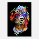 Da Vinci Animal Kingdom Wall art print collection | Dog painting print | Contemporary Art - Aluminum Print - 70x100 cm / 28x40″ - 