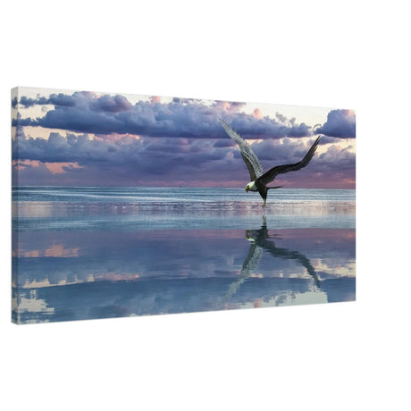 Da Vinci Animal Kingdom Wall art print collection | Eagle | Canvas print - Slim - 50x100 cm / 20x40″ - 