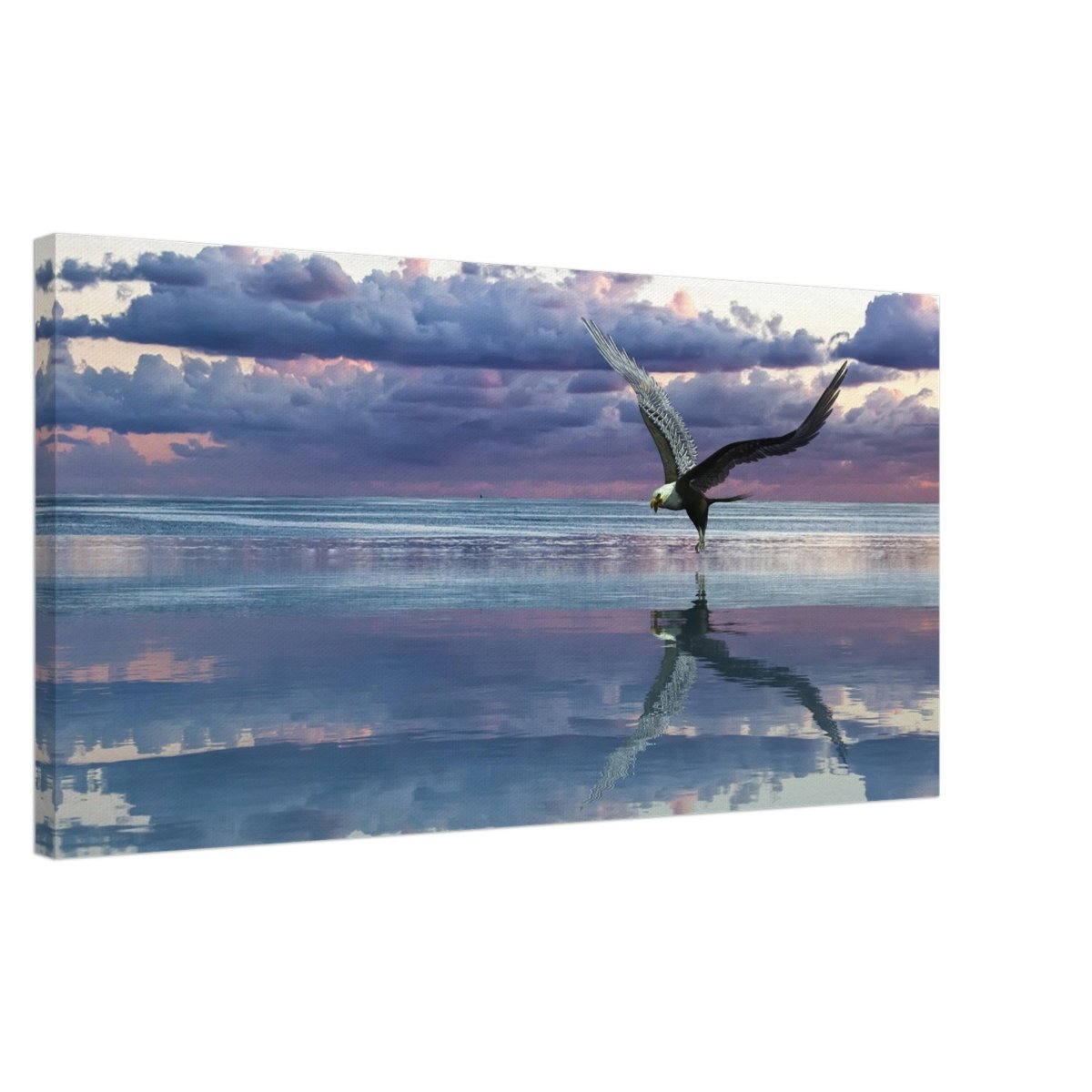 Da Vinci Animal Kingdom Wall art print collection | Eagle | Canvas print - Thick - 50x100 cm / 20x40″ - 