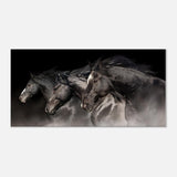 Da Vinci Animal Kingdom Wall art print collection | horses | Canvas print - Slim - 30x60 cm / 12x24″ - 