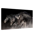 Da Vinci Animal Kingdom Wall art print collection | horses | Canvas print - Thick - 50x100 cm / 20x40″ - 