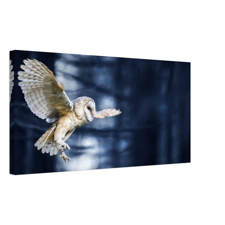 Da Vinci Animal Kingdom Wall art print collection | Owl | Canvas print - Slim - 30x60 cm / 12x24″ - 