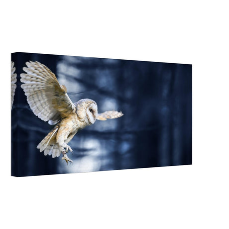 Da Vinci Animal Kingdom Wall art print collection | Owl | Canvas print - Thick - 30x60 cm / 12x24″ - 