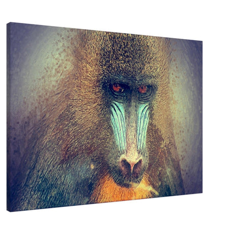Da Vinci Animal Kingdom Wall art print collection | Wildlife | Mandrill - Canvas - 70x100 cm / 28x40″ - Slim