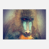 Da Vinci Animal Kingdom Wall art print collection | Wildlife | Mandrill - Aluminum Print - 70x100 cm / 28x40″ - 