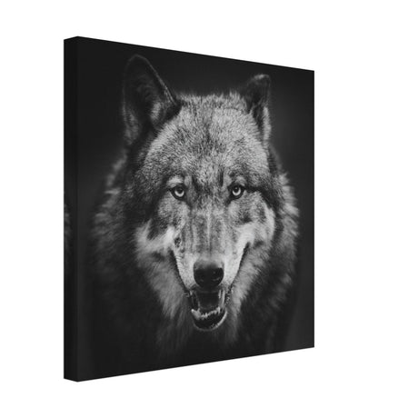 Da Vinci Animal Kingdom Wall art print collection | Wolf - Canvas - 40x40 cm / 16x16″ - Thick