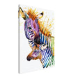 Da Vinci Animal Kingdom Wall art print collection | Zebra | Contemporary art print - Canvas - 50x70 cm / 20x28″ - Thick