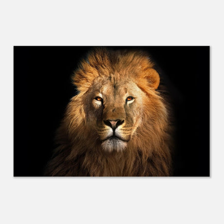 Da Vinci Animal Kingdom Wall art print | Wildlife | Lion | - Aluminum Print - 50x75 cm / 20x30″ - 