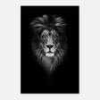 Da Vinci Animal Kingdom Wall art print | Wildlife | Lion - Aluminum Print - 50x75 cm / 20x30″ - 