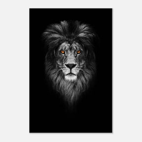 Da Vinci Animal Kingdom Wall art print | Wildlife | Lion - Aluminum Print - 50x75 cm / 20x30″ - 