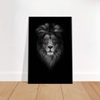 Da Vinci Animal Kingdom Wall art print | Wildlife | Lion - Brushed Aluminum Print - 50x75 cm / 20x30″ - 
