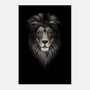 Da Vinci Animal Kingdom Wall art print | Wildlife | Lion - Wood Prints - 40x60 cm / 16x24″ - 10 mm