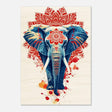 Da Vinci Animal Kingdom Wall art | Wildlife | Elephant - Wood Prints - 50x70 cm / 20x28″ - 20 mm