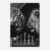 Da Vinci Animal Kingdom Wall art | Wildlife | Lion | Tiger - Acrylic Print - 60x90 cm / 24x36″ - 
