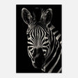 Da Vinci Animal Wall art | Zebra| Animal black and white Prints - Wood Prints - 30x45 cm / 12x18″ - 10 mm