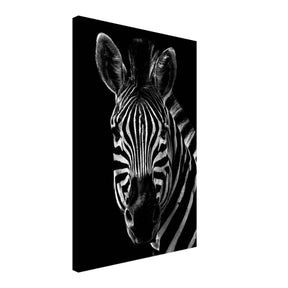 Da Vinci Animal Wall art | Zebra| Animal black and white Prints - Canvas - 40x60 cm / 16x24″ - Slim