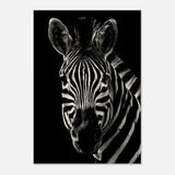 Da Vinci Animal Wall art | Zebra| Animal black and white Prints - Wood Prints - 70x100 cm / 28x40″ - 20 mm