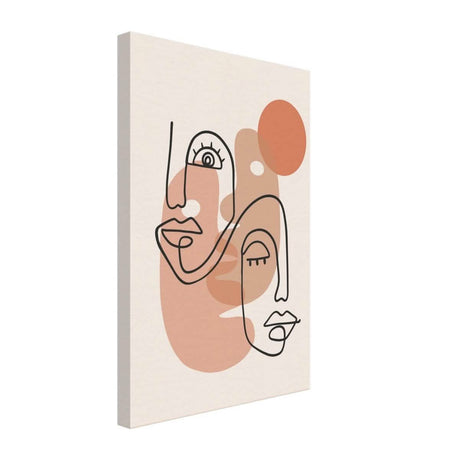 Da Vinci Bohemian Modern Art Wall art print - Canvas - 30x45 cm / 12x18″ - 