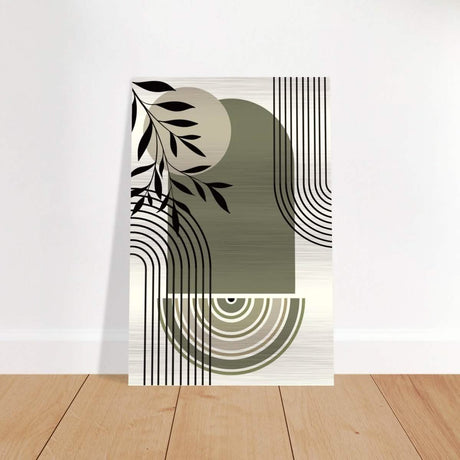 Da Vinci Bohemian Modern Art Wall art print - Brushed Aluminum Print - 60x90 cm / 24x36″ - 