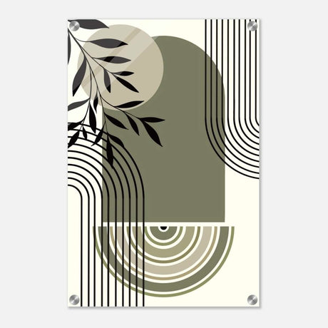 Da Vinci Bohemian Modern Art Wall art print - Acrylic Print - 40x60 cm / 16x24″ - 