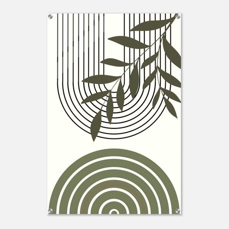 Da Vinci Bohemian Modern Art Wall art print - Acrylic Print - 60x90 cm / 24x36″ - 