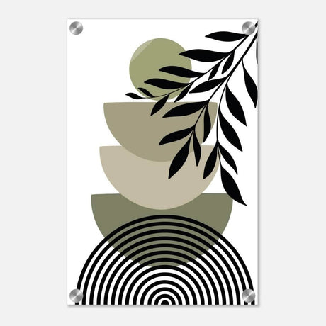 Da Vinci Bohemian Modern Art Wall art print - Acrylic Print - 30x45 cm / 12x18″ - 