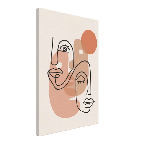 Da Vinci Bohemian Modern Art Wall art print - Canvas - 40x60 cm / 16x24″ - 