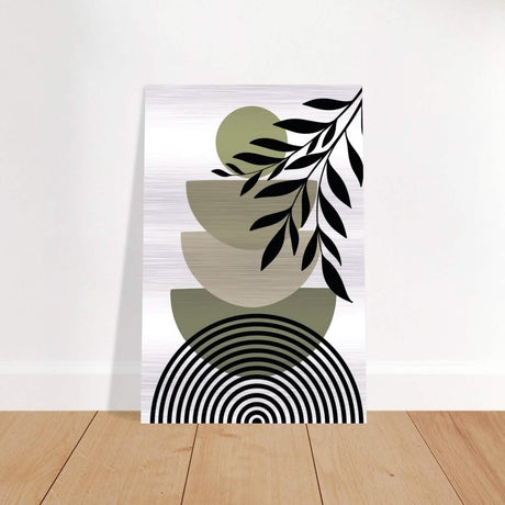 Da Vinci Bohemian Modern Art Wall art print - Brushed Aluminum Print - 50x75 cm / 20x30″ - 