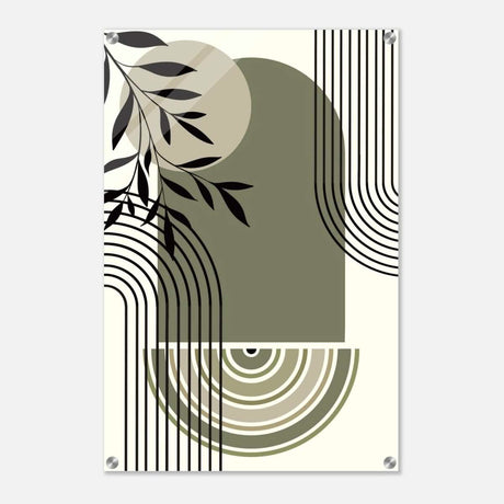 Da Vinci Bohemian Modern Art Wall art print - Acrylic Print - 50x75 cm / 20x30″ - 