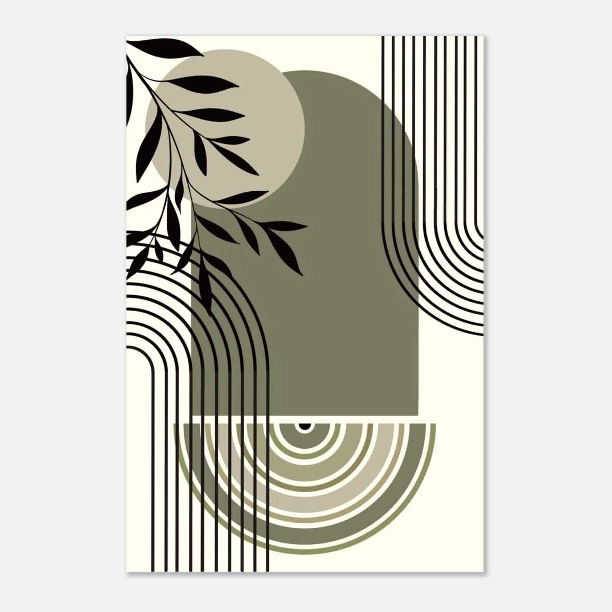 Da Vinci Bohemian Modern Art Wall art print - Aluminum Print - 30x45 cm / 12x18″ - 