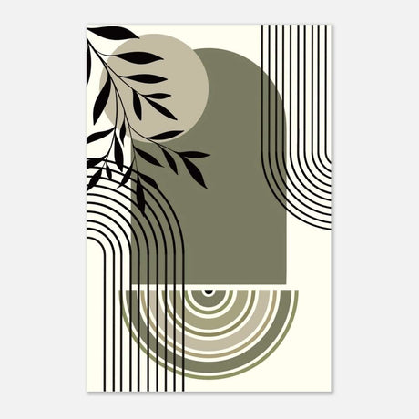 Da Vinci Bohemian Modern Art Wall art print - Aluminum Print - 30x45 cm / 12x18″ - 