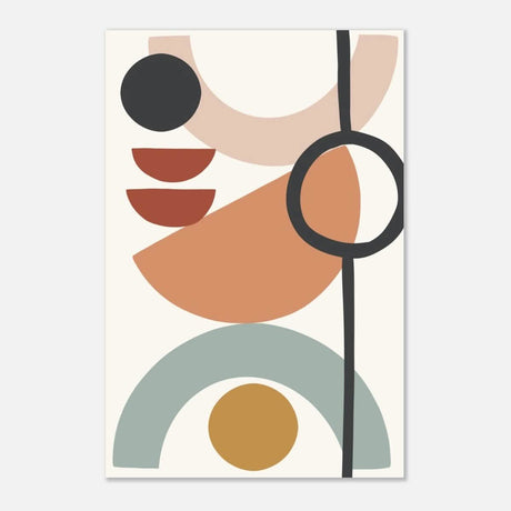 Da Vinci Bohemian Modern Art Wall art print - Aluminum Print - 60x90 cm / 24x36″ - 