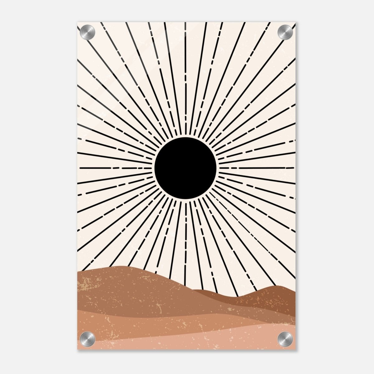 Da Vinci Bohemian Modern Minimalist Art Wall art print - Acrylic Print - 30x45 cm / 12x18″ - 