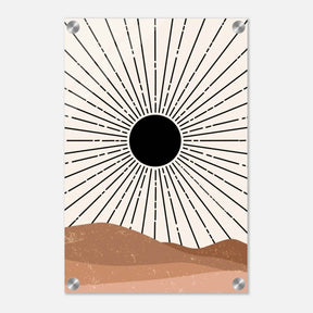 Da Vinci Bohemian Modern Minimalist Art Wall art print - Acrylic Print - 30x45 cm / 12x18″ - 